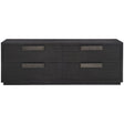 Keali Dresser Ebonized Pine 4-Drawer Modern Storage | Bernhardt
