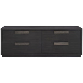 Keali Dresser Ebonized Pine 4-Drawer Modern Storage | Bernhardt
