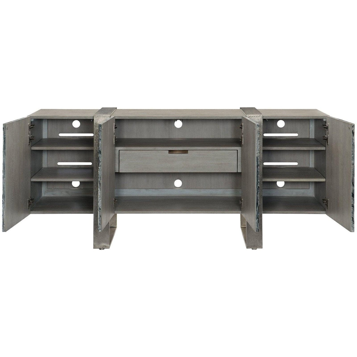 Bernhardt Linea Marble Entertainment Console - Home Elegance USA