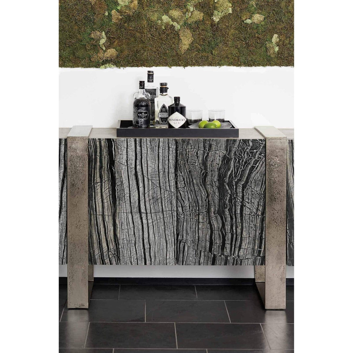 Bernhardt Linea Marble Entertainment Console - Home Elegance USA