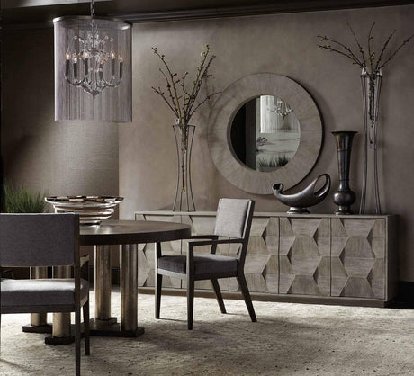 Bernhardt Linea Round Dining Table - Home Elegance USA