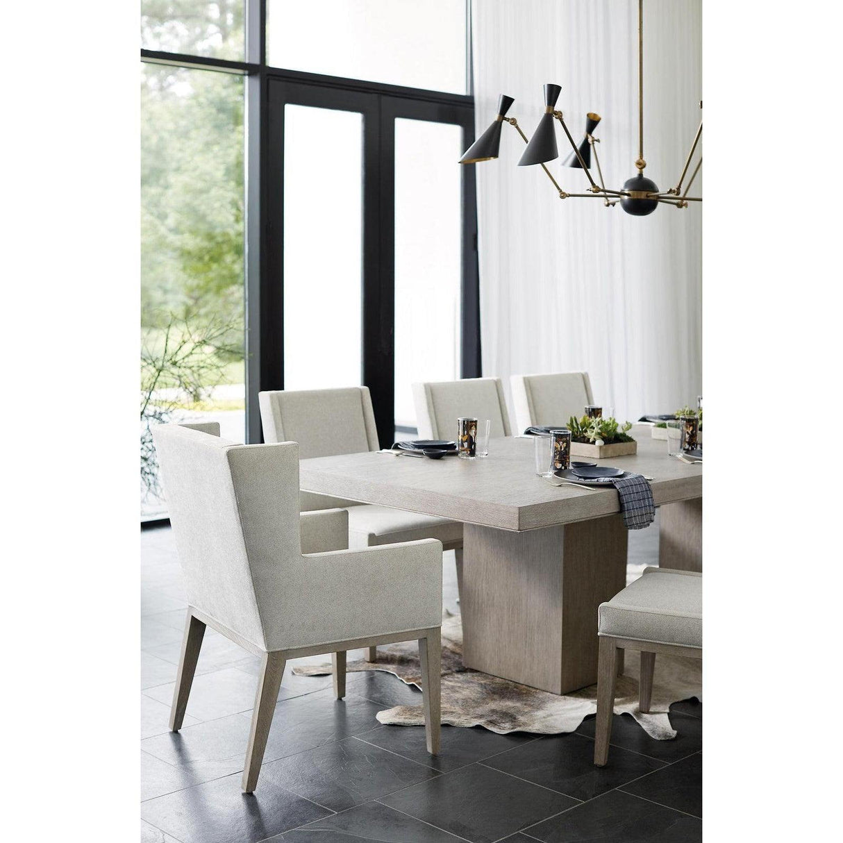 Bernhardt Linea Upholstered Side Chair - Home Elegance USA