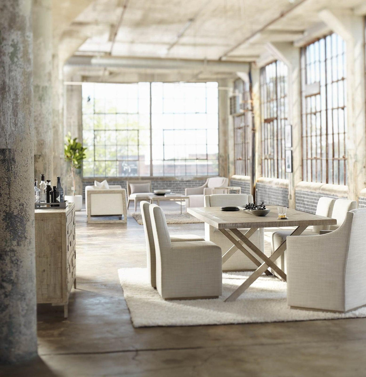 Bernhardt Loft Milo Dining Table - Home Elegance USA