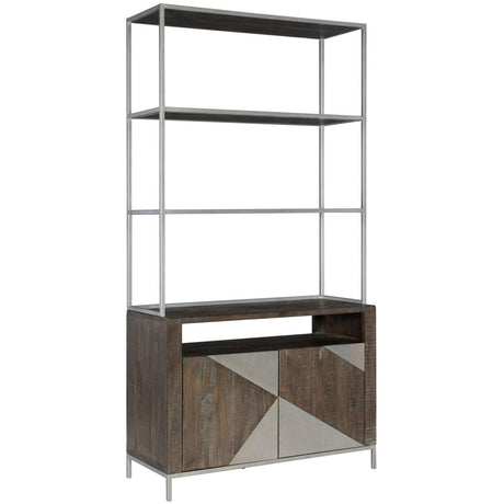 Bernhardt Logan Square Eastman Bunching Console With Metal Deck - Home Elegance USA