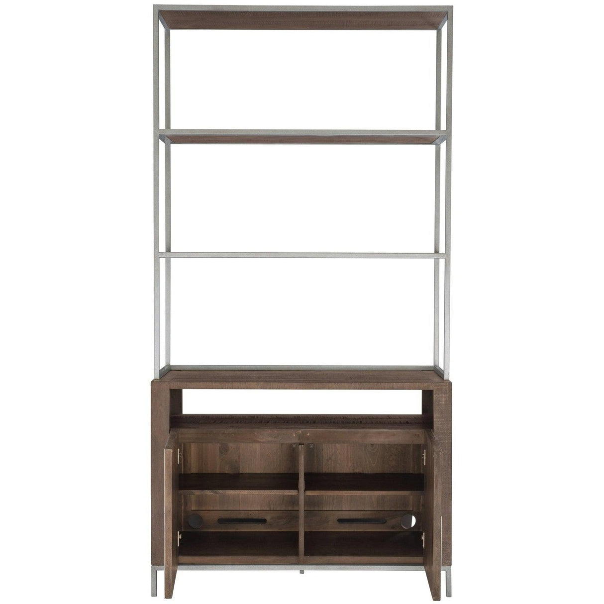 Bernhardt Logan Square Eastman Bunching Console With Metal Deck - Home Elegance USA