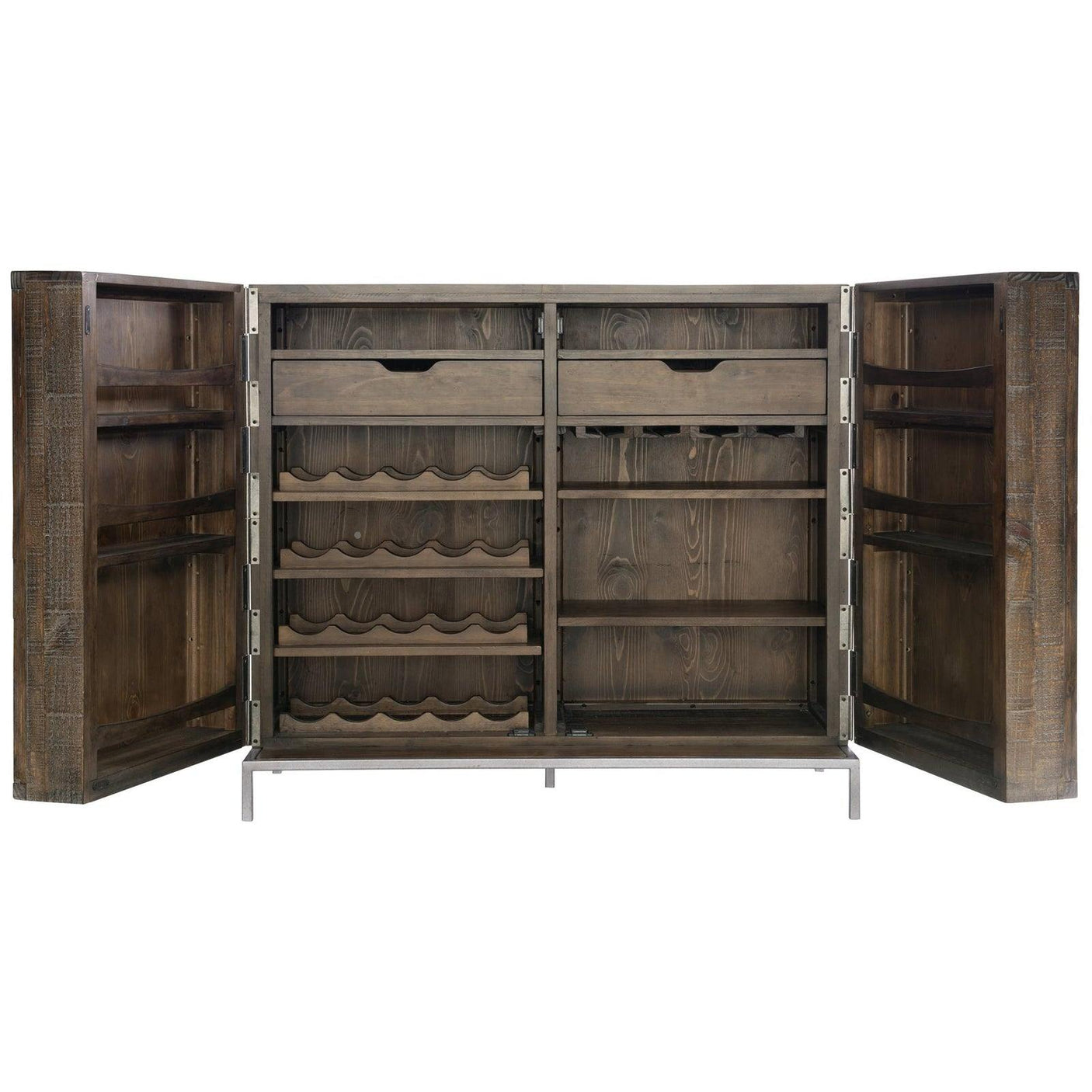 Bernhardt Logan Square Parkside Bar Cabinet - Home Elegance USA