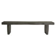 Bernhardt Luca Dining Bench, Carbonized Suar Wood