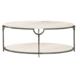 Bernhardt Morello Oval Metal Cocktail Table - Home Elegance USA