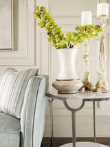 Bernhardt Morello Oval Metal End Table - Home Elegance USA