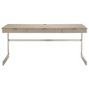 Axiom Desk in Linear Grey | Bernhardt Furniture