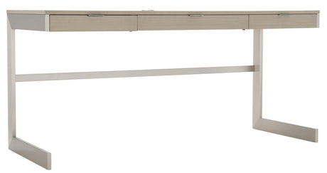 Axiom Desk in Linear Grey | Bernhardt Furniture