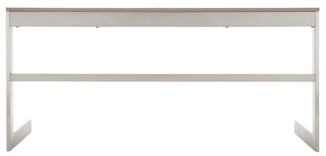 Axiom Desk in Linear Grey | Bernhardt Furniture