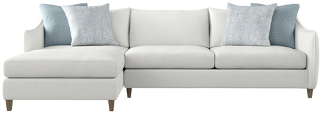 Bernhardt Plush Joli 2 PC Sectional - Home Elegance USA