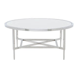 Bernhardt Portola Metal Round Cocktail Table - Home Elegance USA