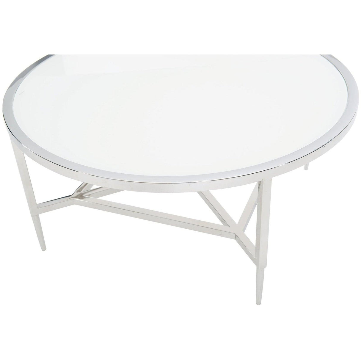 Bernhardt Portola Metal Round Cocktail Table - Home Elegance USA