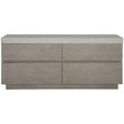 Ritter Dresser Flint Oak & Concrete 4-Drawer Modern Storage | Bernhardt