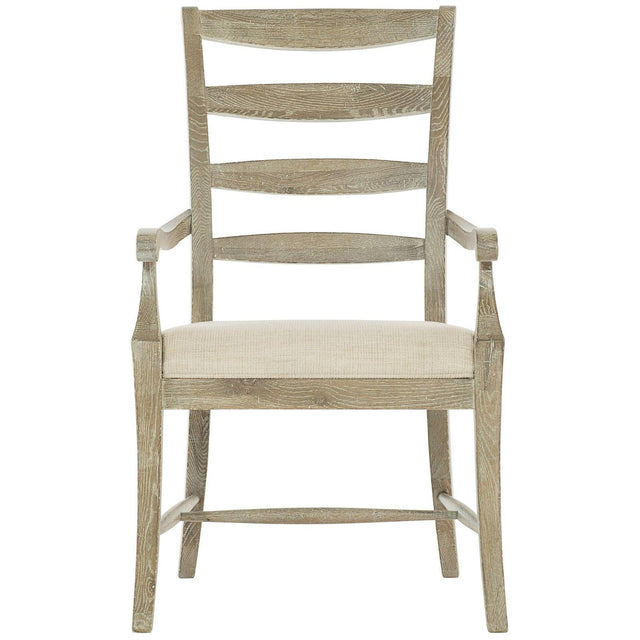 Bernhardt Rustic Patina Ladderback Arm Chair - Home Elegance USA