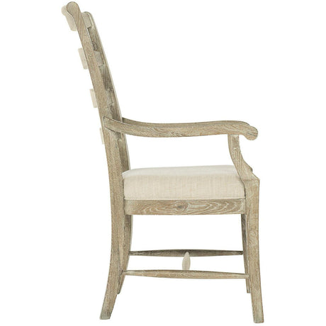 Bernhardt Rustic Patina Ladderback Arm Chair - Home Elegance USA