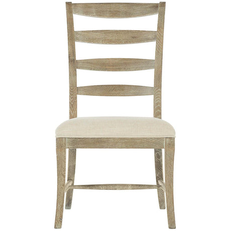 Bernhardt Rustic Patina Ladderback Side Chair - Home Elegance USA