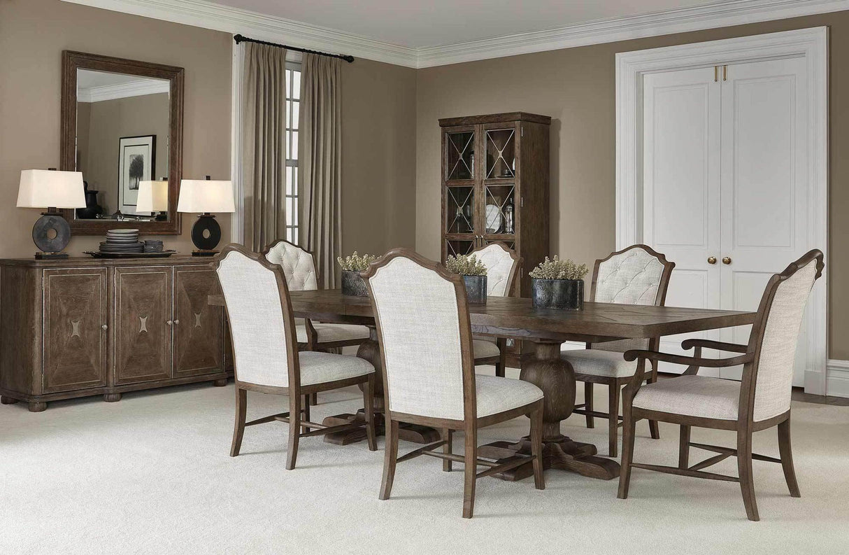 Bernhardt Rustic Patina Rectangular Dining Table - Home Elegance USA