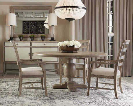 Bernhardt Rustic Patina Round Dining Table - Home Elegance USA