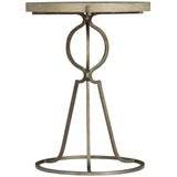 Bernhardt Rustic Patina Round End Table - Home Elegance USA