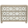 Santa Barbara Drawer Chest Sandstone Oak & Antique Mirror – Bernhardt
