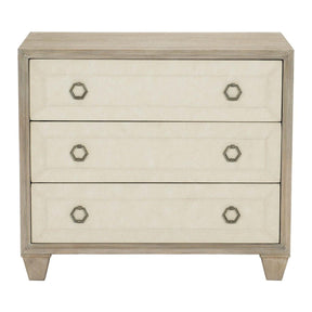 Santa Barbara Nightstand Sandstone Oak with Fabric-Wrapped Drawers | Bernhardt