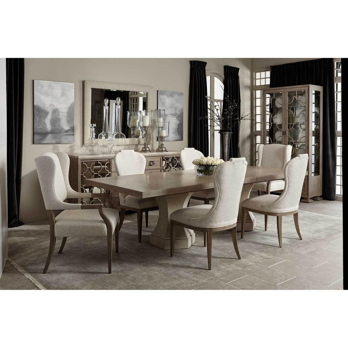 Bernhardt Santa Barbara Rectangular Dining Table - Home Elegance USA