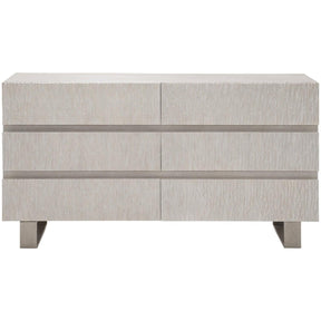 Solaria Dresser Weathered Bone 6-Drawer Modern Bedroom Storage | Bernhardt