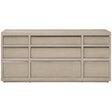 Solaria Dresser Dune Oak 9-Drawer Modern Bedroom Storage | Bernhardt