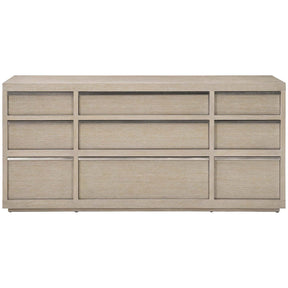 Solaria Dresser Dune Oak 9-Drawer Modern Bedroom Storage | Bernhardt