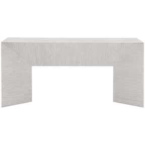Solaria Console Table Weathered Bone Textured Oak | Bernhardt