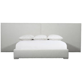 Solaria King Panel Bed | Extended Upholstered Headboard | Bernhardt