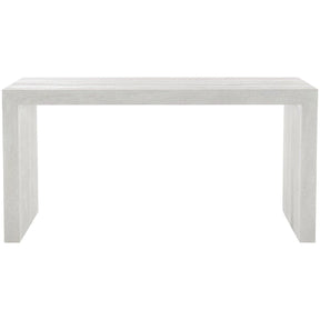 Summerton Console Table Sandblasted White Ash | Bernhardt