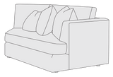 Bernhardt Sydney 5 PC Sectional - Home Elegance USA