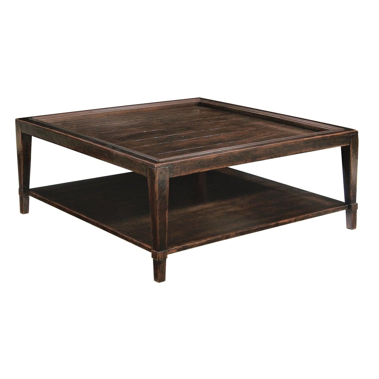 Bernhardt Vintage Patina Square Cocktail Table - Home Elegance USA