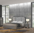 Blade 3 Piece Eastern King Bedroom Set In Grey - 17450Ek-3Set | J&M