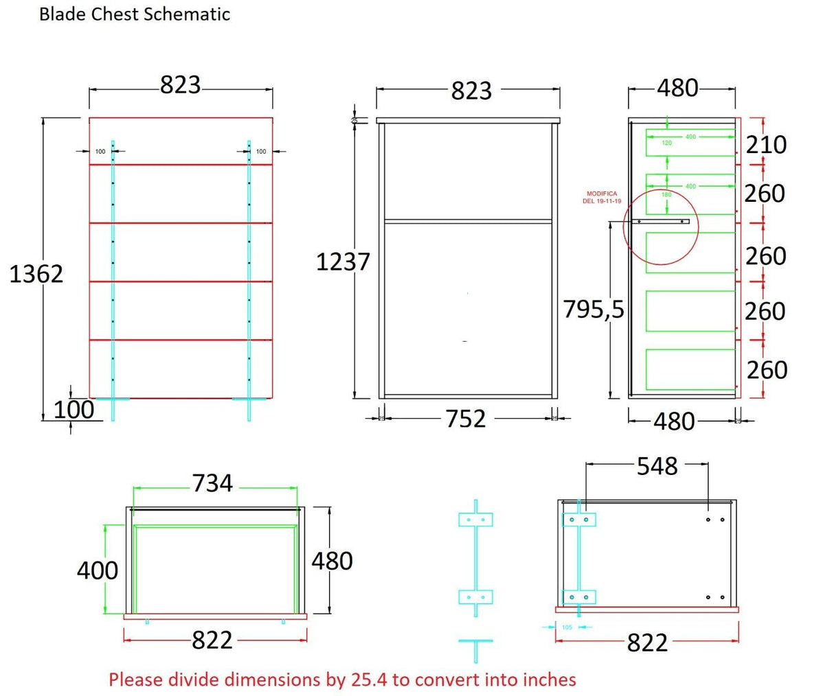 J&M Furniture - Blade 6 Piece Queen Bedroom Set In Grey - 17450Q-6Set