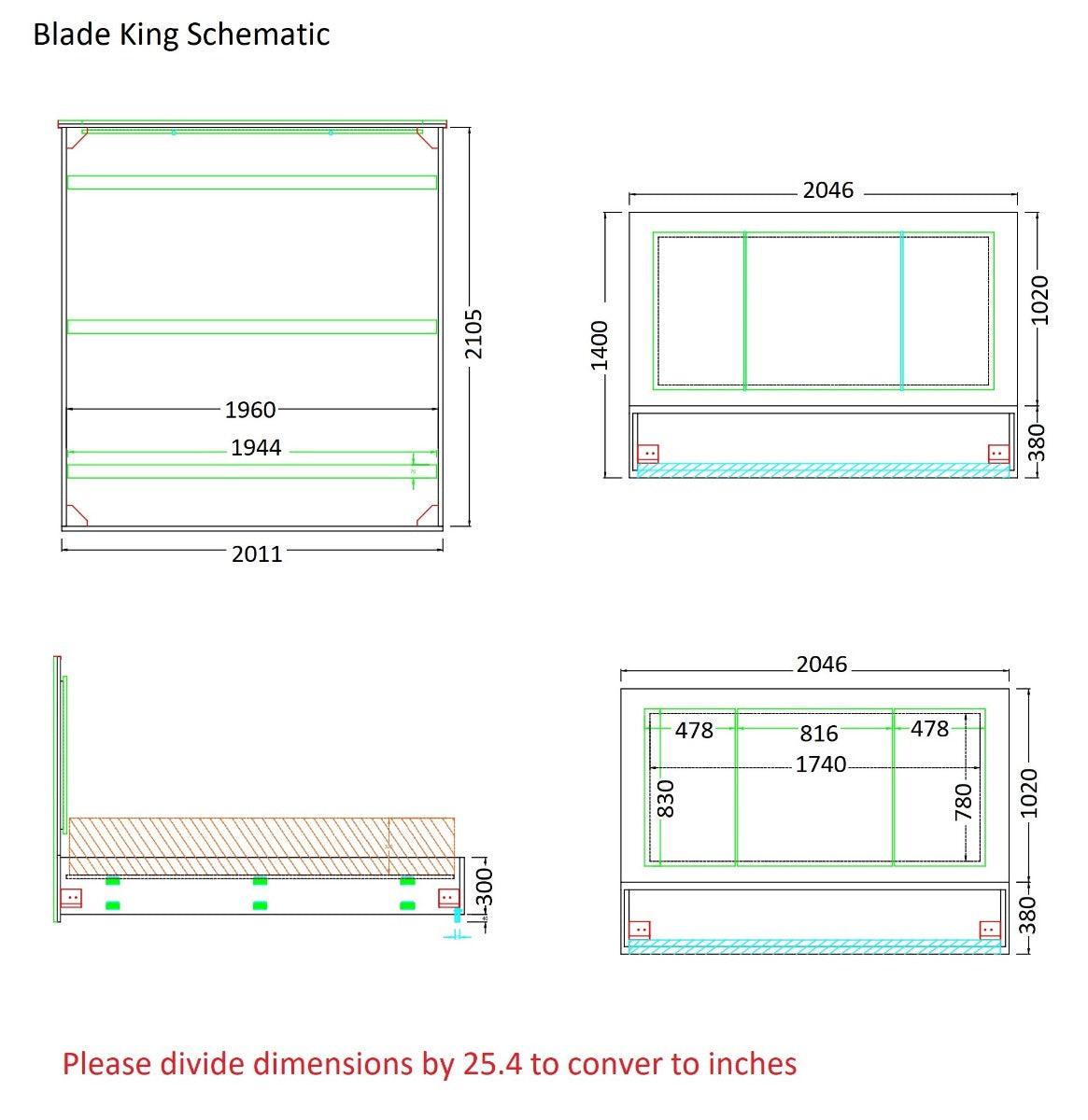 Blade 6 Piece Eastern King Bedroom Set In Grey - 17450Ek - 6Set | J&M | Home Elegance USA