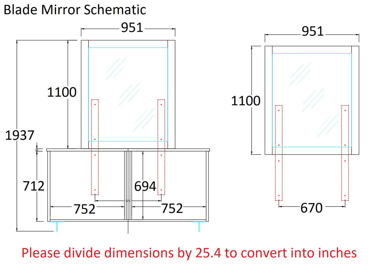 Blade Dresser With Mirror In Grey - 17450Dm | J&M | Home Elegance USA