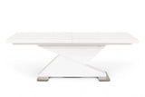 Vig Furniture - Bono "Z" - Modern White Dining Table - Vggubono