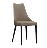 Bosa - Moderna Dining Chair Set Of 2 In Tan - 18885 - Dc | J&M | Home Elegance USA