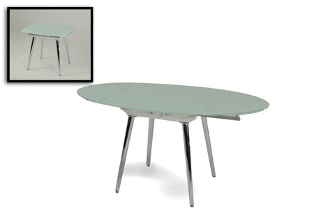 Vig Furniture - Modrest Brunch Modern White Extendable Dining Table - Vggu2607