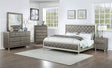Xandria - 5 Piece Queen Bedroom Set With 2 Nightstands - Champagne