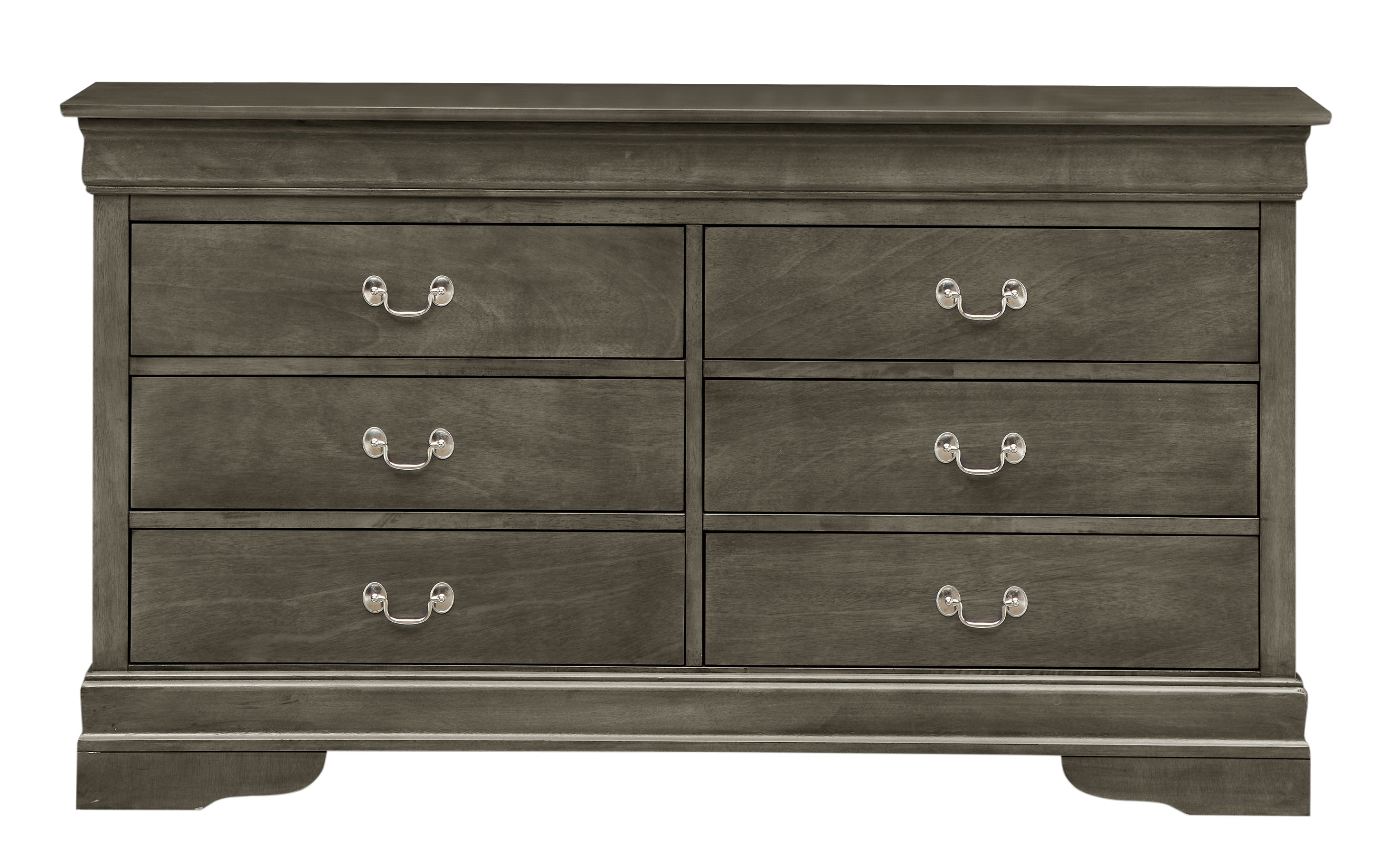 Glory Furniture Louis Phillipe G3105-D Dresser , Gray