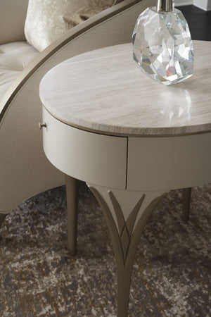 Caracole Compositions Valentina Side Table