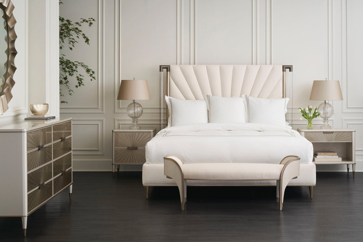 Caracole Compositions Valentina Upholstered Bed