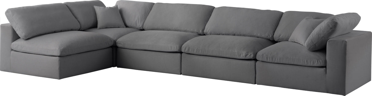 Serene - Cloud Modular Sectional - Grey - Modern & Contemporary - Home Elegance USA