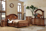 Bellagrand - 4 Piece Queen Bedroom Set - Antique Tobacco Oak - Home Elegance USA